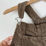Free People  Ziggy Cord Overalls in Brown Corduroy Photo 8