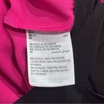 Bar III NEW  Pink and Black Long Sleeve Collared Bodysuit Party Career Chic S Photo 6