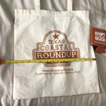 Texas Coastal Roundup Tote Bag and can koozie Brown Photo 6