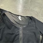 Envya sheer swimwear cropped corset like shirt Black Photo 1