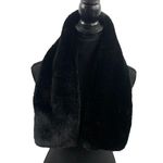 A New Day  Women's Black Faux Fur Scarf Photo 1