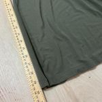 Eileen Fisher Dress XS/TP Olive Green Knit V Neck Sleeveless Casual Photo 3