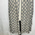 Papaya  Women's Open Front Gray Tan Fleece Stretch Cardigan Sz L Ultra Soft Photo 2