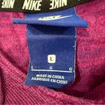 Nike High Low Sleeveless Mesh VNeck Activewear Tank Top Womens Large Plum Purple Photo 4