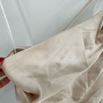 Billy J Josephina Dress Cowl One Shoulder Spaghetti Strap Champagne Slip Size 8 Photo 2