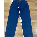 Madewell  Baggy Straight Jeans  trousers in Woodham Wash: Pleated Edition 26 Photo 5