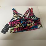 Ideology Women's Low Impact Sports Bra, Fern Black, Small Photo 3