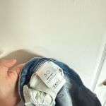 Mother The Mid Rise Dazzler Crop in Different Strokes Blue Size 30 Photo 6