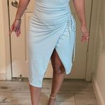 Light blue cocktail dress Size M Photo 2