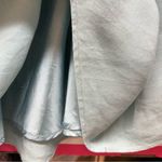 Ashley Stewart Skirt Women Size 1X Blue Linen Tiffany Lagenlook Coastal Beach Photo 5