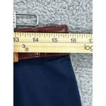 Brooks Brothers Belted Skirt 6 Navy Cotton Preppy Office Chic Old Money Academia Blue Photo 4