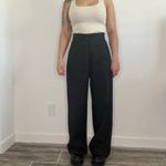 XOXO Y2K Gray Plaid High Rise Wide Leg Trousers Waist 27 Baggy Pleated Photo 1