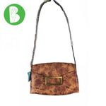 VINTAGE 1980'S LIZ DESIGN BY VIN BROWN FAUX TOOLED LEATHER SHOULDER BAG NWT Photo 1