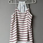 EXPRESS z S striped white red striped sleeveless cami reversible top NWT Photo 0