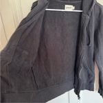 Pact  black organic cotton zip hoodie size medium Photo 6