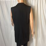 Apt. 9  Long Black Vest Size M Business Casual Photo 5