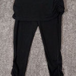 Athleta Oc Zazen 2 In 1 Leggings Skirt Skort Womens Medium Ruched Womens Photo 0