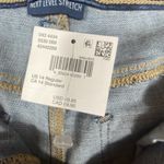 New American Eagle Curvy Super High Rise Flare Jeans Womens 14 Stretch Hippie Blue Size 14P Photo 6