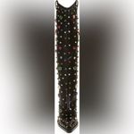 Azalea Wang Fuji Western Boot Black Size 8.5 Photo 5