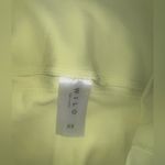 Wilo the Label Anthropologie lime green ribbed capri leggings with ruching Size XS Photo 1