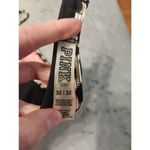 PINK - Victoria's Secret Victoria's Secret PINK SWIM Size M Leopard Black Halter Bikini Top Photo 2