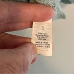 Aerie Green V-Neck Waffle Knit Oversized Chunky Hoodie Sweatshirt Size Large Photo 4