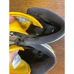 Nike  Air Jordan 1 Mid Perforated White University Gold Sneaker Women 9 Colorful Photo 6