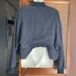 Young Fabulous and Broke Gray Bomber Jacket with Drawstring Waist Photo 3