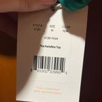 ANDIE NWT - Swim ‘The Portofino’ Bikini Top | Size Medium | Peacock | Rare Style Photo 7