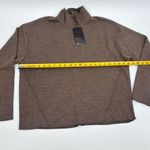 ZARA  Women's Turtleneck Sweater in Brown Photo 4