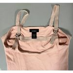 EXPRESS Light Pink Pastel Shelf-Bra Cami Camisole Tank Top Shirt Size M π Photo 3