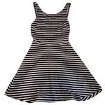 American Eagle Striped Skater Dress Photo 0