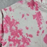 H&M  Smiley Collaboration Positive Pullover Hoodie Women's Size Large Tye Dye Photo 9