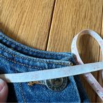 Arizona Jean Company Vintage Denim Jumper Dress Womens 18 Blue Sleeveless Size 18W Photo 5