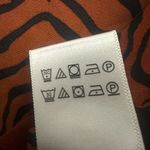 Modcloth  Wrap Blouse Size XL Long Sleeve All Over Print Abstract NWT Photo 5