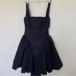 House Of CB ‎ 'Florianne' Black Bow Mini Dress NWOT size S Tall long Photo 4