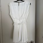 White flowy mini dress Size M Photo 5