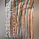 Faherty  Isha‎ 100% Organic Cotton Button Down Pocket Muslin Shirt Dress L Photo 8