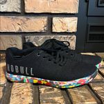 Nobull  Black Space Floral SuperFabric Trainers Athletic Shoes Women’s 8 Photo 1