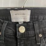 McGuire Denim McGuire Bohemia Ruffle Kick Flare Cropped Jeans Size 28 Skinny Pants Black Photo 6