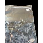 Ivanka Trump XL Gray Burnout Velvet Top Floral Damask Short Sleeve Photo 10