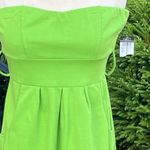 Rue 21 Parrot Green Strapless Knit Mini Dress New Photo 1
