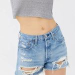 Levi's Levi’s 501 Destroyed Distressed Denim Shorts 28 Photo 0