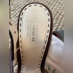 Coach Daria Platform Sandals Heels Olive Green 9.5 Photo 2