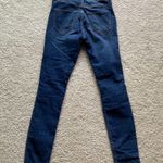 Hollister High rise super skinny 5r w 27 L 30 dark wash distressed jeans legging Photo 11