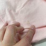 Sesame Street  Pink Long Sleeve Pullover Sweater Womens M Casual Embroidered Photo 2