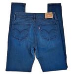 Levi's 710 Super Skinny Dark Wash Denim Blue Jeans ~ Women's Size 27 Photo 3