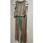 Mistress Rocks NWT  by House of CB Chancer Taupe Suedette Two Piece Trouser Suit Photo 1