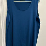Ulla Popken Deep Blue Tank Top Size 3X Photo 0