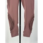 Free People Movement Leggings S Withered Rose Braided Hem Crop Activewear NWT Photo 2